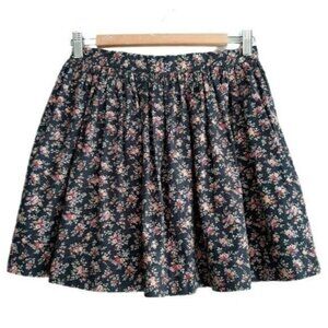 TALULA Aritzia Plisse Mini Skirt Ditsy Floral Skater Sz 6